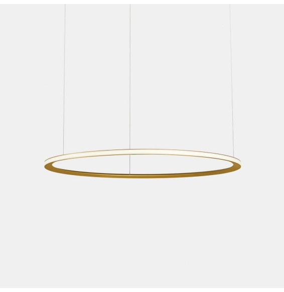 LedsC4 - Luminaria superficie Circular Outward Light 2700K 0-10V 109.1W dorado 1548xLED