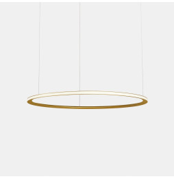LedsC4 - Luminaria superficie Circular Outward Light 3000K 0-10V 140.8W dorado 1980xLED