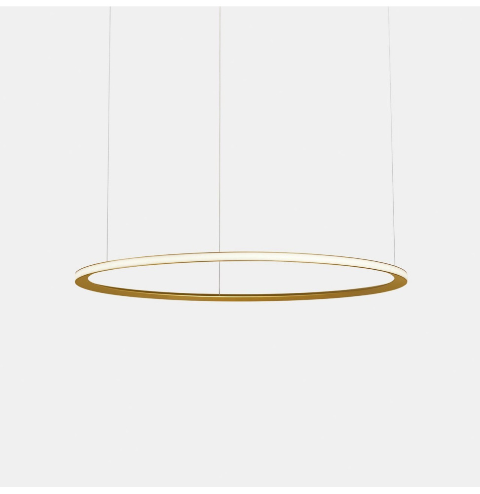 LedsC4 - Luminaria superficie Circular Outward Light 2700K DALI 109.1W dorado 1548xLED LedsC4 - Luminaria superficie Circular Outward Light 2700K DALI 109.1W dorado 1548xLED