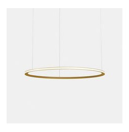 LedsC4 - Luminaria superficie Circular Outward Light 4000K DALI 77.3W dorado 1080xLED