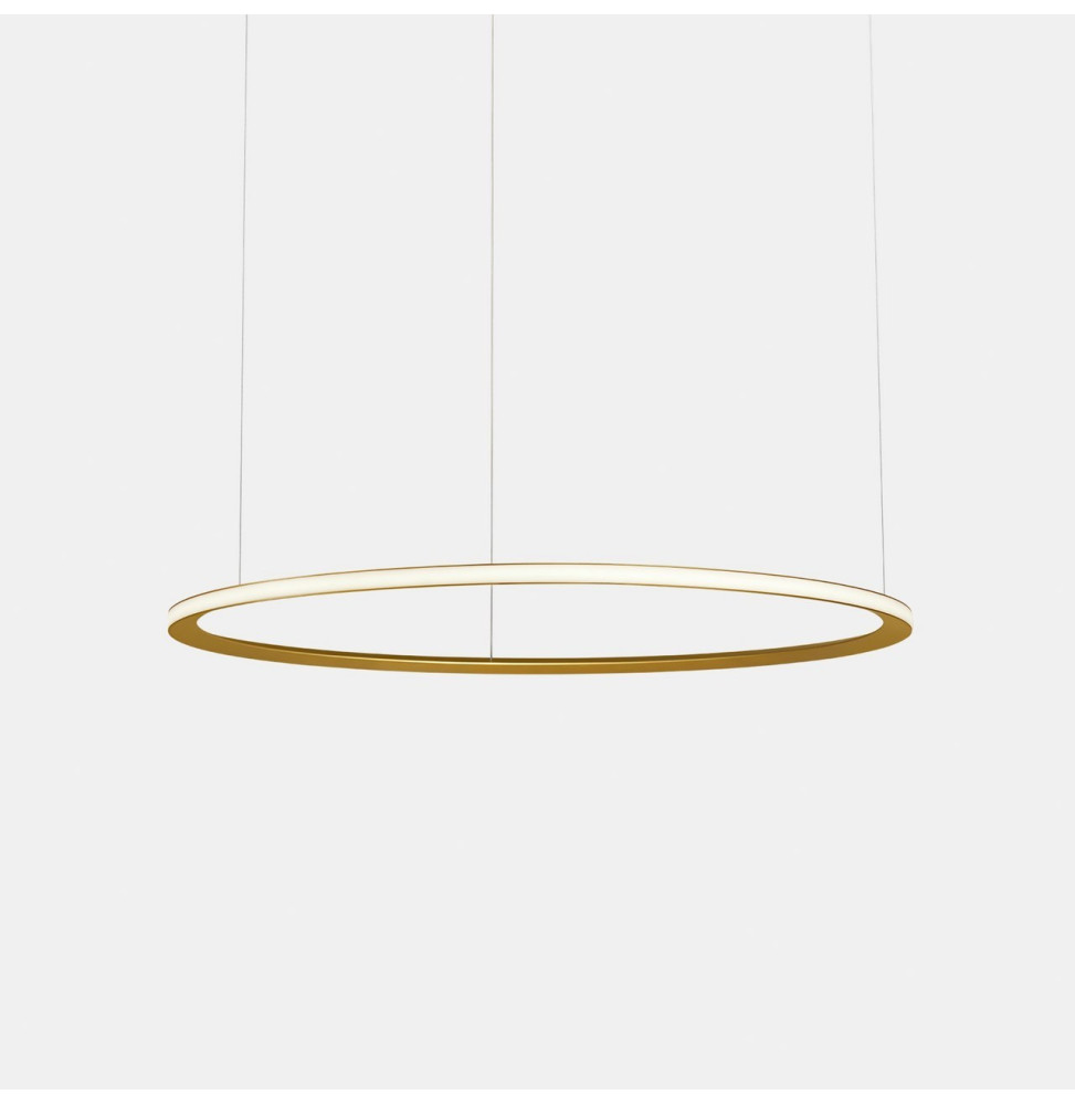 LedsC4 - Luminaria superficie Circular Outward Light 3000K DALI 77.3W dorado 1080xLED LedsC4 - Luminaria superficie Circular Outward Light 3000K DALI 77.3W dorado 1080xLED