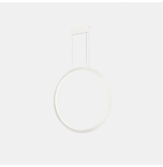 LedsC4 - Luminaria colgante circular vertical INWARD 900mm LED 45,6W 1438lm 2700K blanco