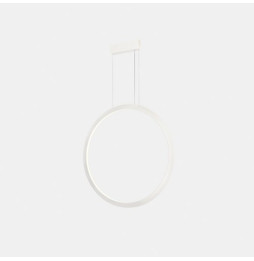 LedsC4 - Luminaria colgante circular vertical INWARD 900mm LED 45,6W 1438lm 2700K blanco