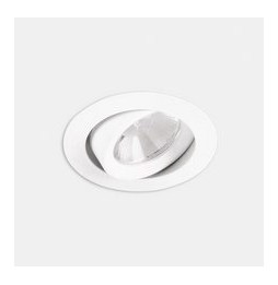LedsC4 - Downlight PLAY Flat redondo 17,7W 3000K CRI90 33 corte de fase negro IP23 1693lm