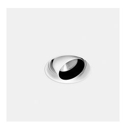 LedsC4 - Downlight PLAY Snoot redondo Trim 12W 3000K CRI90 34,5 negro IP23 1203lm