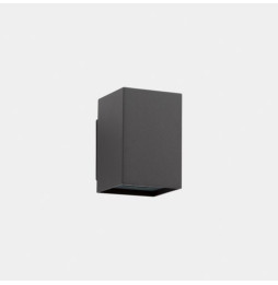 LedsC4 - Aplique IP65 AFRODITA Power LED 10.5W blanco neutro 4000K ON-OFF gris urbano 1136lm