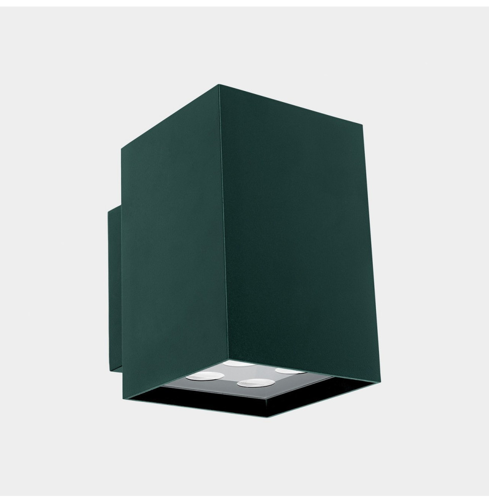 LedsC4 - Aplique IP65 AFRODITA Power LED 10.5W blanco neutro 4000K ON-OFF verde abeto 1136lm LedsC4 - Aplique IP65 AFRODITA Power LED 10.5W blanco neutro 4000K ON-OFF verde abeto 1136lm