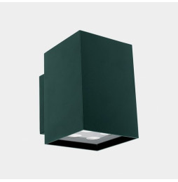 LedsC4 - Aplique IP65 AFRODITA Power LED 10.5W blanco neutro 4000K ON-OFF verde abeto 1136lm