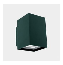 LedsC4 - Aplique IP65 AFRODITA Power LED 10.5W blanco neutro 4000K ON-OFF verde abeto 1136lm