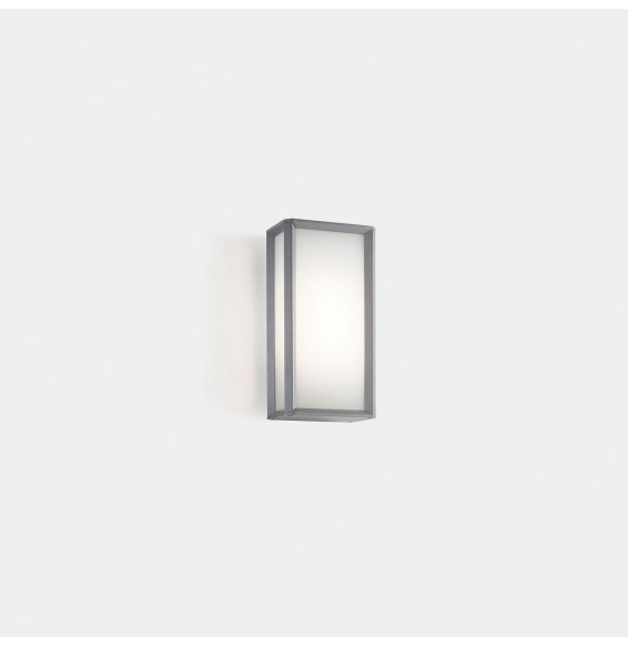 LedsC4 - Aplique IP65 SKAT LED 9, 9W SW 2700-3200-4000K ON-OFF gris 602lm