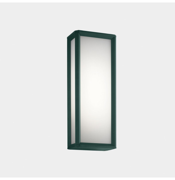 LedsC4 - Aplique IP65 SKAT LED 21.8, 21.8W SW 2700-3200-4000K ON-OFF verde abeto 1266lm