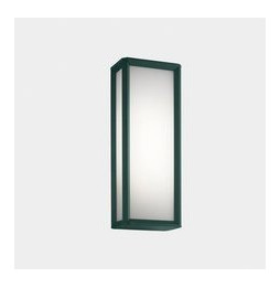 LedsC4 - Aplique IP65 SKAT LED 21.8, 21.8W SW 2700-3200-4000K ON-OFF verde abeto 1266lm