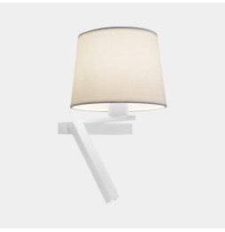 LedsC4 - Aplique HALL LED E27 2, 15W 2700K blanco 150lm