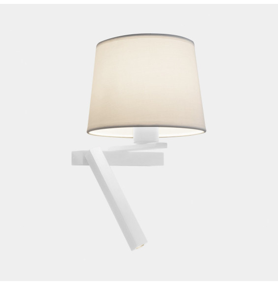 LedsC4 - Aplique HALL LED E27 2, 15W 2700K blanco 150lm