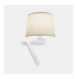 LedsC4 - Aplique HALL LED E27 2, 15W 2700K blanco 150lm
