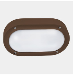 LedsC4 - Aplique IP66 BASIC E27 15W marrón