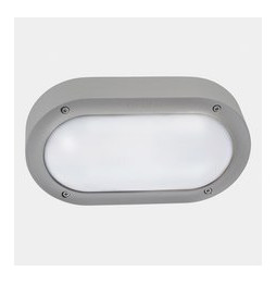 LedsC4 - Aplique IP66 BASIC LED 6.7W SW 2700-3200-4000K ON-OFF gris 674lm