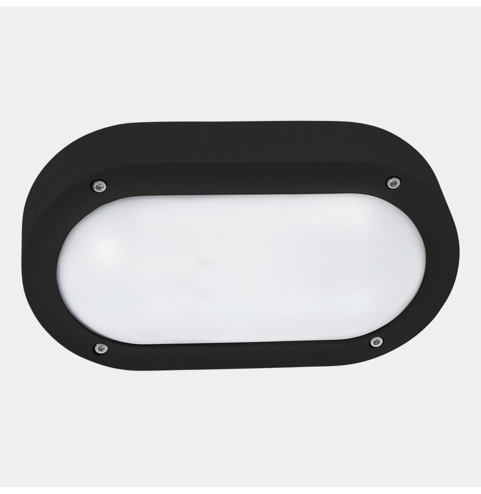 LedsC4 - Aplique IP66 BASIC E27 15W negro LedsC4 - Aplique IP66 BASIC E27 15W negro