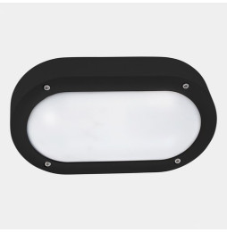 LedsC4 - Aplique IP66 BASIC E27 15W negro