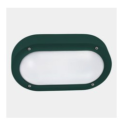 LedsC4 - Aplique IP66 BASIC LED 6.7W SW 2700-3200-4000K ON-OFF verde abeto 674lm