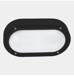 LedsC4 - Aplique IP66 BASIC LED 6.7W SW 2700-3200-4000K ON-OFF negro 674lm