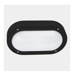 LedsC4 - Aplique IP66 BASIC LED 6.7W SW 2700-3200-4000K ON-OFF negro 674lm