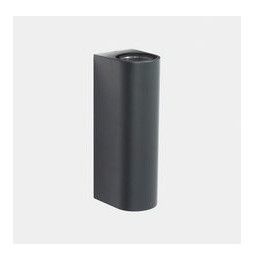 LedsC4 - Aplique IP66 Max Double Emission LED 12W blanco neutro 4000K negro