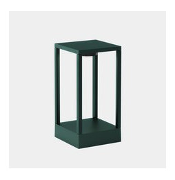 LedsC4 - Luminaria exterior Chillout IP66 RACK LED 13.5W 2700K verde abeto 760lm DALI-2
