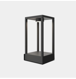 LedsC4 - Luminaria exterior Chillout IP66 RACK LED 13.5W 2700K verde abeto 760lm DALI-2