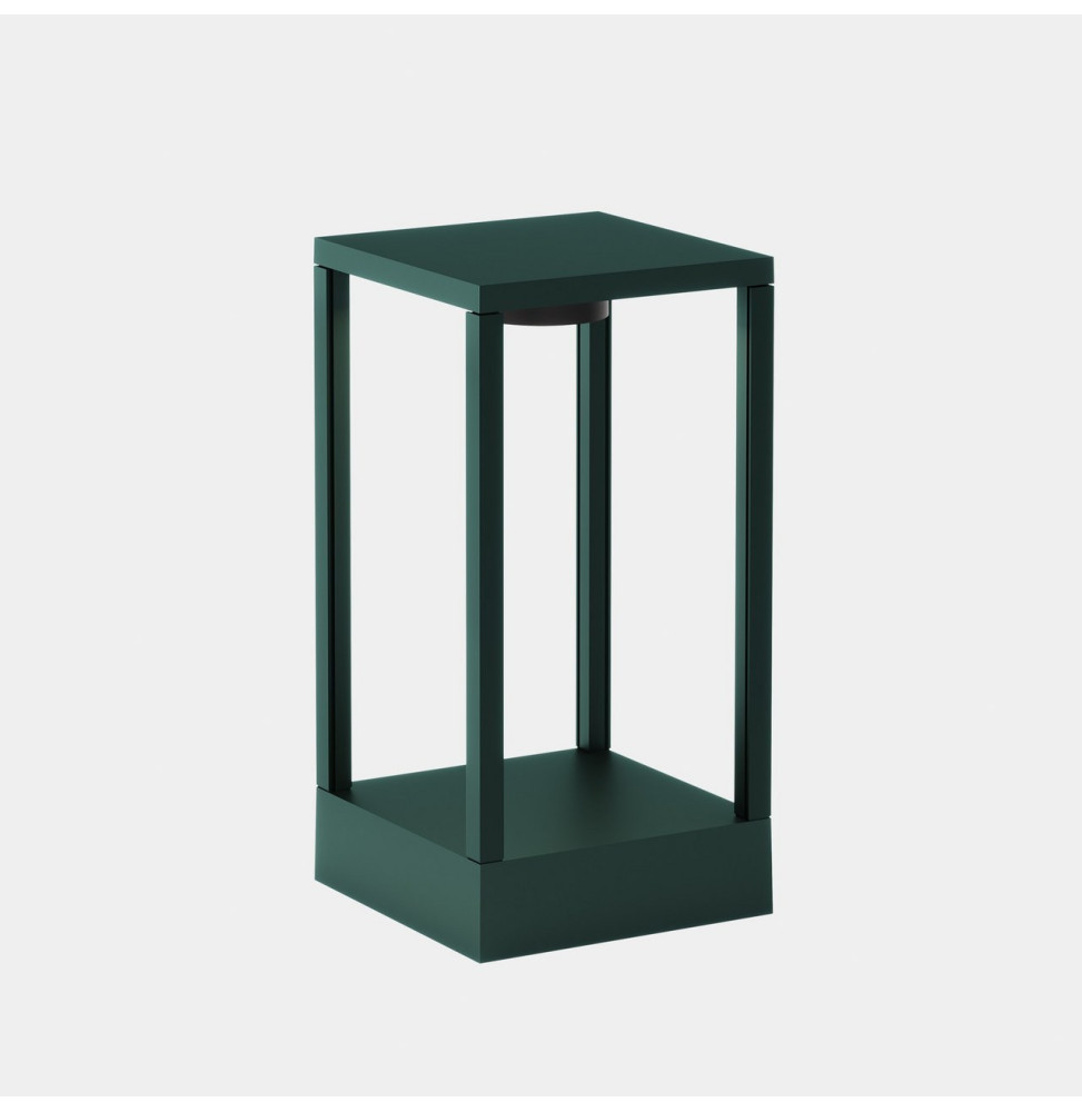 LedsC4 - Luminaria exterior Chillout IP66 RACK LED 13.5W 2700K verde abeto 760lm CASAMBI