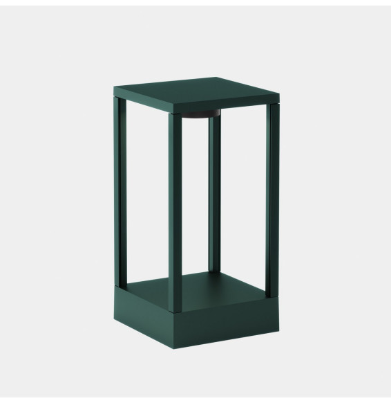 LedsC4 - Luminaria exterior Chillout IP66 RACK LED 13.5W 2700K verde abeto 760lm CASAMBI
