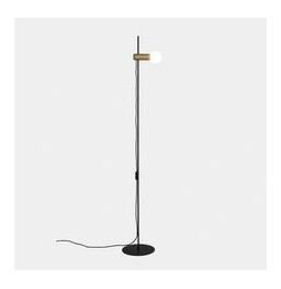 LedsC4 - Luminaria pie de salón Nude E27 15W negro
