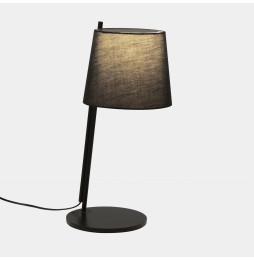 LedsC4 - Luminaria sobremesa CLIP E27 15W negro