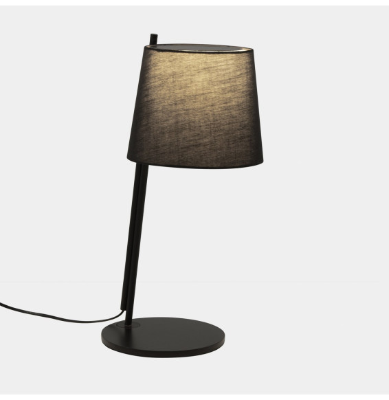 LedsC4 - Luminaria sobremesa CLIP E27 15W negro