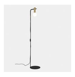 LedsC4 - Luminaria pie de salón Nude E27 15W negro
