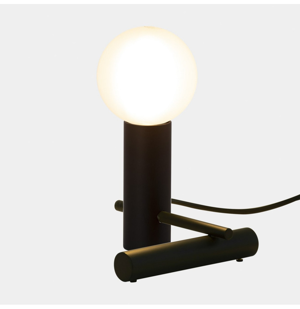 LedsC4 - Luminaria sobremesa Nude E27 15W negro