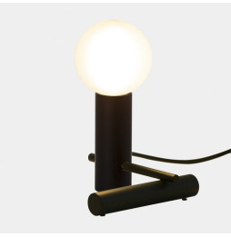 LedsC4 - Luminaria sobremesa Nude E27 15W negro