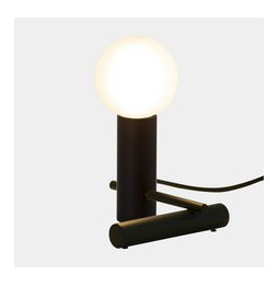 LedsC4 - Luminaria sobremesa Nude E27 15W negro