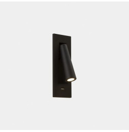 LedsC4 - Luz de lectura GAMMA SR USB LED 2.1W 2700K negro 137lm