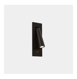 LedsC4 - Luz de lectura GAMMA SR USB LED 2.1W 2700K negro 137lm