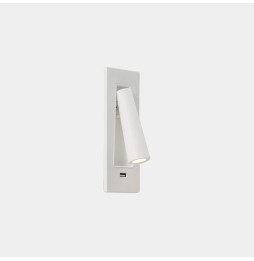 LedsC4 - Luz de lectura GAMMA SR USB LED 2.1W 2700K blanco 137lm