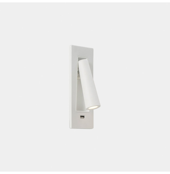 LedsC4 - Luz de lectura GAMMA SR USB LED 2.1W 2700K blanco 137lm