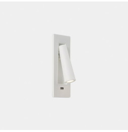 LedsC4 - Luz de lectura GAMMA SR USB LED 2.1W 2700K blanco 137lm