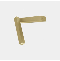 LedsC4 - Luz de lectura HALL LED 2W 2700K oro mate 150lm