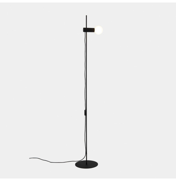 LedsC4 - Luminaria pie de salón Nude E27 15W negro