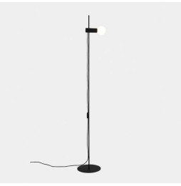LedsC4 - Luminaria pie de salón Nude E27 15W negro