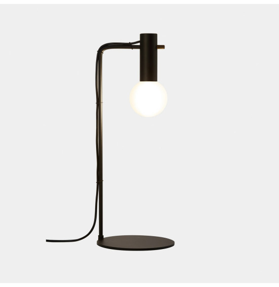 LedsC4 - Luminaria sobremesa Nude E27 15W negro