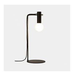 LedsC4 - Luminaria sobremesa Nude E27 15W negro