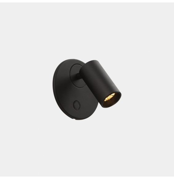 LedsC4 - Luz de lectura Chic LED 3W 2700K negro 200lm