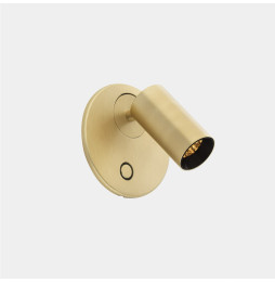 LedsC4 - Luz de lectura Chic LED 3W 2700K oro mate 200lm